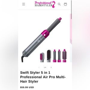 Swift Styler 5 in 1 Professional Air Pro Multi-Hair Styler